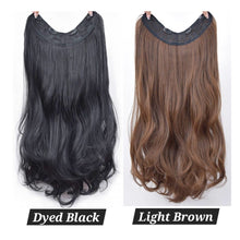 Load image into Gallery viewer, INSTOCK ★2 COLORS★ 58cm Wavy 1 Piece Hair Extensions Clip On