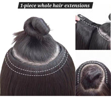 Load image into Gallery viewer, INSTOCK ★2 COLORS★ 58cm Wavy 1 Piece Hair Extensions Clip On
