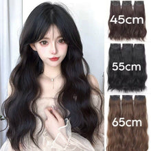 Load image into Gallery viewer, INSTOCK ★4 COLORS★ 45/55/65cm Thick 3 Separate pieces Curly Wavy Long Hair Extensions Clip On