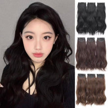Load image into Gallery viewer, INSTOCK ★4 COLORS★ 45cm Thick 3 Separate pieces Curly Wavy Long Hair Extensions Clip On