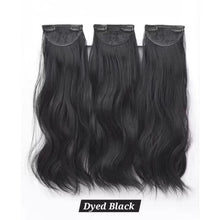 Load image into Gallery viewer, INSTOCK ★4 COLORS★ 45cm Thick 3 Separate pieces Curly Wavy Long Hair Extensions Clip On