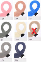 Load image into Gallery viewer, INSTOCK Korean 60cm Thick Version Multi-Colors Clip-On Pastel Straight Hair Extension