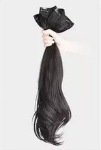Load image into Gallery viewer, INSTOCK ★BLACK★ 45CM Korean Curly Wavy Long Hair Extensions Clip On