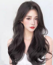 Load image into Gallery viewer, INSTOCK ★BLACK★ 45CM Korean Curly Wavy Long Hair Extensions Clip On