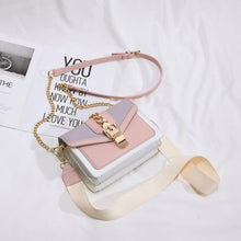 Load image into Gallery viewer, INSTOCK Korean PU Purple Pink White 2 Strap Sling Bag Elegant Chic