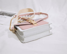 Load image into Gallery viewer, INSTOCK Korean PU Purple Pink White 2 Strap Sling Bag Elegant Chic