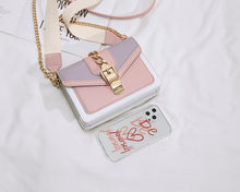 Load image into Gallery viewer, INSTOCK Korean PU Purple Pink White 2 Strap Sling Bag Elegant Chic