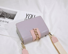 Load image into Gallery viewer, INSTOCK Korean PU Purple Pink White 2 Strap Sling Bag Elegant Chic
