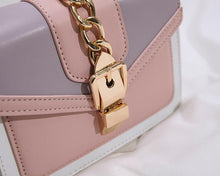 Load image into Gallery viewer, INSTOCK Korean PU Purple Pink White 2 Strap Sling Bag Elegant Chic