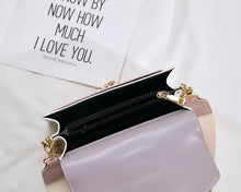 Load image into Gallery viewer, INSTOCK Korean PU Purple Pink White 2 Strap Sling Bag Elegant Chic