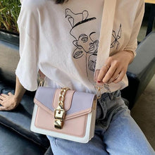 Load image into Gallery viewer, INSTOCK Korean PU Purple Pink White 2 Strap Sling Bag Elegant Chic