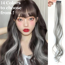Load image into Gallery viewer, INSTOCK ★14 COLORS★ Korean Wavy/Curly Multi-Colors Clip-On Pastel Hair Extension