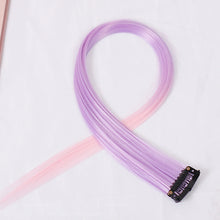 Load image into Gallery viewer, INSTOCK Korean Multi-Colors/Gradient Straight  Clip On Pastel Hair Extensions