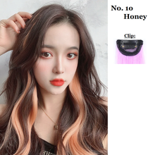 Load image into Gallery viewer, INSTOCK ★14 COLORS★ Korean Wavy/Curly Multi-Colors Clip-On Pastel Hair Extension
