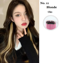 Load image into Gallery viewer, INSTOCK ★14 COLORS★ Korean Wavy/Curly Multi-Colors Clip-On Pastel Hair Extension