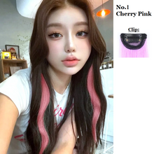 Load image into Gallery viewer, INSTOCK ★14 COLORS★ Korean Wavy/Curly Multi-Colors Clip-On Pastel Hair Extension