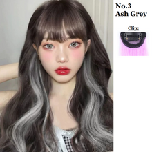 Load image into Gallery viewer, INSTOCK ★14 COLORS★ Korean Wavy/Curly Multi-Colors Clip-On Pastel Hair Extension