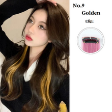 Load image into Gallery viewer, INSTOCK ★14 COLORS★ Korean Wavy/Curly Multi-Colors Clip-On Pastel Hair Extension