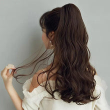 Load image into Gallery viewer, INSTOCK Korean 3 Colors Wavy/Curly Natural Long Clip On Ponytail Hair Extensions