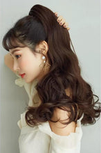 Load image into Gallery viewer, INSTOCK Korean 3 Colors Wavy/Curly Natural Long Clip On Ponytail Hair Extensions