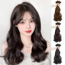 Load image into Gallery viewer, INSTOCK ★4 COLORS★ 45CM Korean 3-piece Big Curly Wavy Long Hair Extensions Clip On