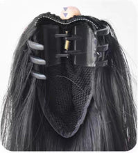 Load image into Gallery viewer, INSTOCK ★3 COLORS★ Korean 60cm Straight Clip On Grip Ponytail Natural Looking Hair Extensions