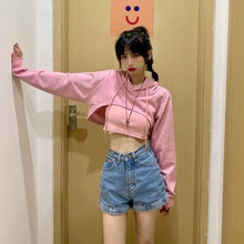 Load image into Gallery viewer, INSTOCK ★2 COLORS★ Korean Oversize Hoodie Outer Long Sleeve Top