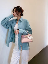 Load image into Gallery viewer, INSTOCK Korean Sweet Pink PU Leather Small Sling Bag