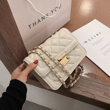 Load image into Gallery viewer, INSTOCK Korean White / Black PU Simple Sling Shoulder Bag