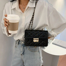 Load image into Gallery viewer, INSTOCK Korean White / Black PU Simple Sling Shoulder Bag