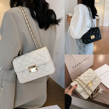 Load image into Gallery viewer, INSTOCK Korean White / Black PU Simple Sling Shoulder Bag
