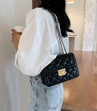 Load image into Gallery viewer, INSTOCK Korean White / Black PU Simple Sling Shoulder Bag