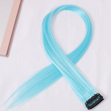 Load image into Gallery viewer, INSTOCK Korean Multi-Colors/Gradient Straight  Clip On Pastel Hair Extensions