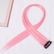Load image into Gallery viewer, INSTOCK Korean Multi-Colors/Gradient Straight  Clip On Pastel Hair Extensions