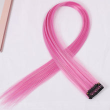 Load image into Gallery viewer, INSTOCK Korean Multi-Colors/Gradient Straight  Clip On Pastel Hair Extensions