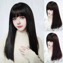 Load image into Gallery viewer, INSTOCK ★3 COLORS★ *Lighter Version Thick* 45CM Korean Hair Extensions 3 Pieces Clip On Straight Long
