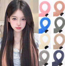 Load image into Gallery viewer, INSTOCK Korean 60cm Thick Version Multi-Colors Clip-On Pastel Straight Hair Extension
