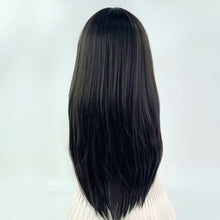Load image into Gallery viewer, INSTOCK ★BLACK★ Korean Layered Straight Airy Bangs Long Wig Hair [Adjustable/Breathable]
