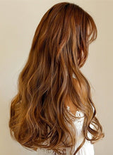 Load image into Gallery viewer, INSTOCK ★DARK BROWN★ 60cm Korean Natural Big Wavy / Curly Long V-Shape Hair Extensions Clip-on
