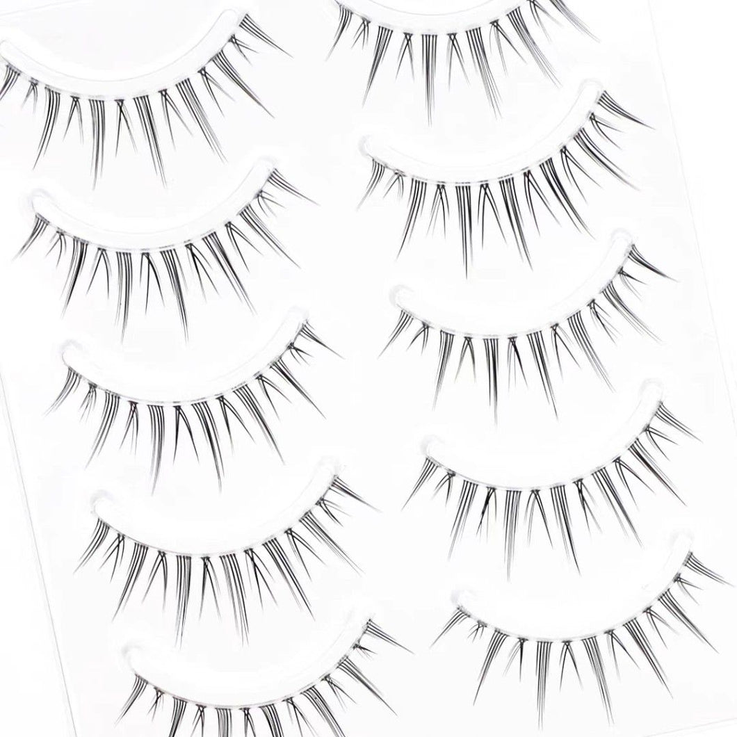 INSTOCK Korean Style False Fake Long Eyelashes Lashes