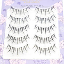 Load image into Gallery viewer, INSTOCK Korean Style False Fake Long Eyelashes Lashes
