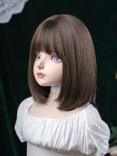 Load image into Gallery viewer, INSTOCK ★COLD BROWN★ Korean Natural Short Length Wig Hair [Adjustable/Breathable]
