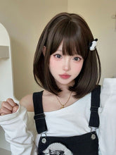 Load image into Gallery viewer, INSTOCK ★COLD BROWN★ Korean Natural Short Length Wig Hair [Adjustable/Breathable]
