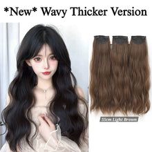 Load image into Gallery viewer, INSTOCK ★4 COLORS★ 45/55/65cm Thick 3 Separate pieces Curly Wavy Long Hair Extensions Clip On
