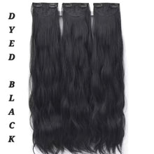 Load image into Gallery viewer, INSTOCK ★4 COLORS★ 45/55/65cm Thick 3 Separate pieces Curly Wavy Long Hair Extensions Clip On
