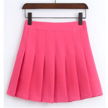 Load image into Gallery viewer, INSTOCK ≪HOT PINK≫ Korean Tennis Pleated Skirt with Safety Shorts
