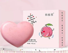 Load image into Gallery viewer, INSTOCK Peach PP Soap Bar Whitening/Brightening 3 in 1

