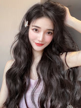 Load image into Gallery viewer, INSTOCK ★4 COLORS★ 60cm Korean Natural Big Wavy/Curly Long V-Shape Hair Extensions Clip-on
