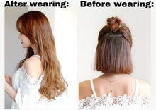 Load image into Gallery viewer, INSTOCK ★4 COLORS★ 60cm Korean Natural Big Wavy/Curly Long V-Shape Hair Extensions Clip-on
