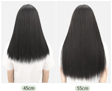 Load image into Gallery viewer, INSTOCK ★4 COLORS★ 55cm Korean Hair Extensions Clip On Straight Long Thick
